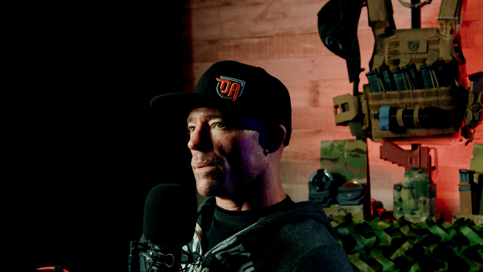 "Undercover" Flat Brim DA Logo Snapback