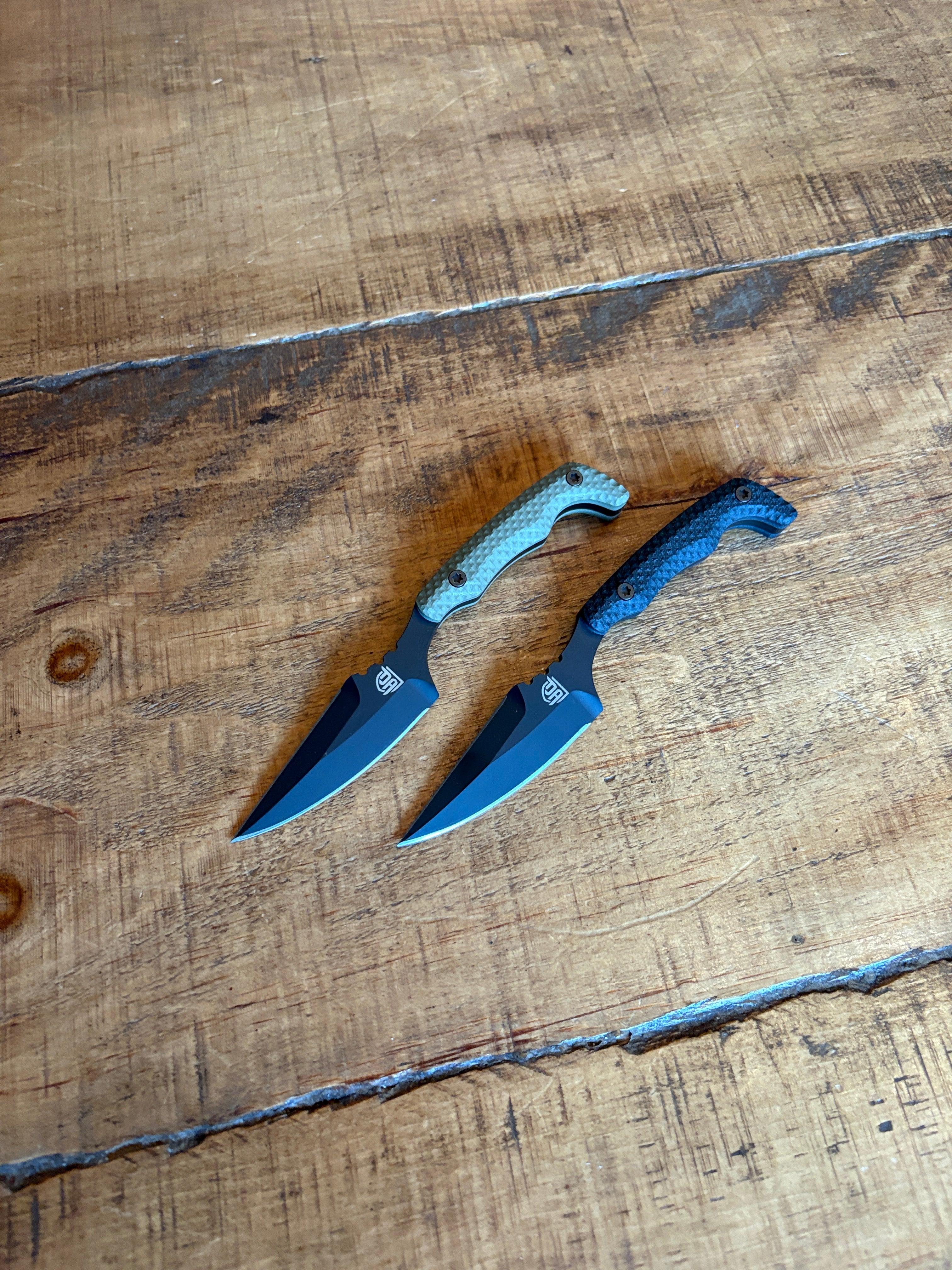 Limited edition DA fixed blade package - Black handle