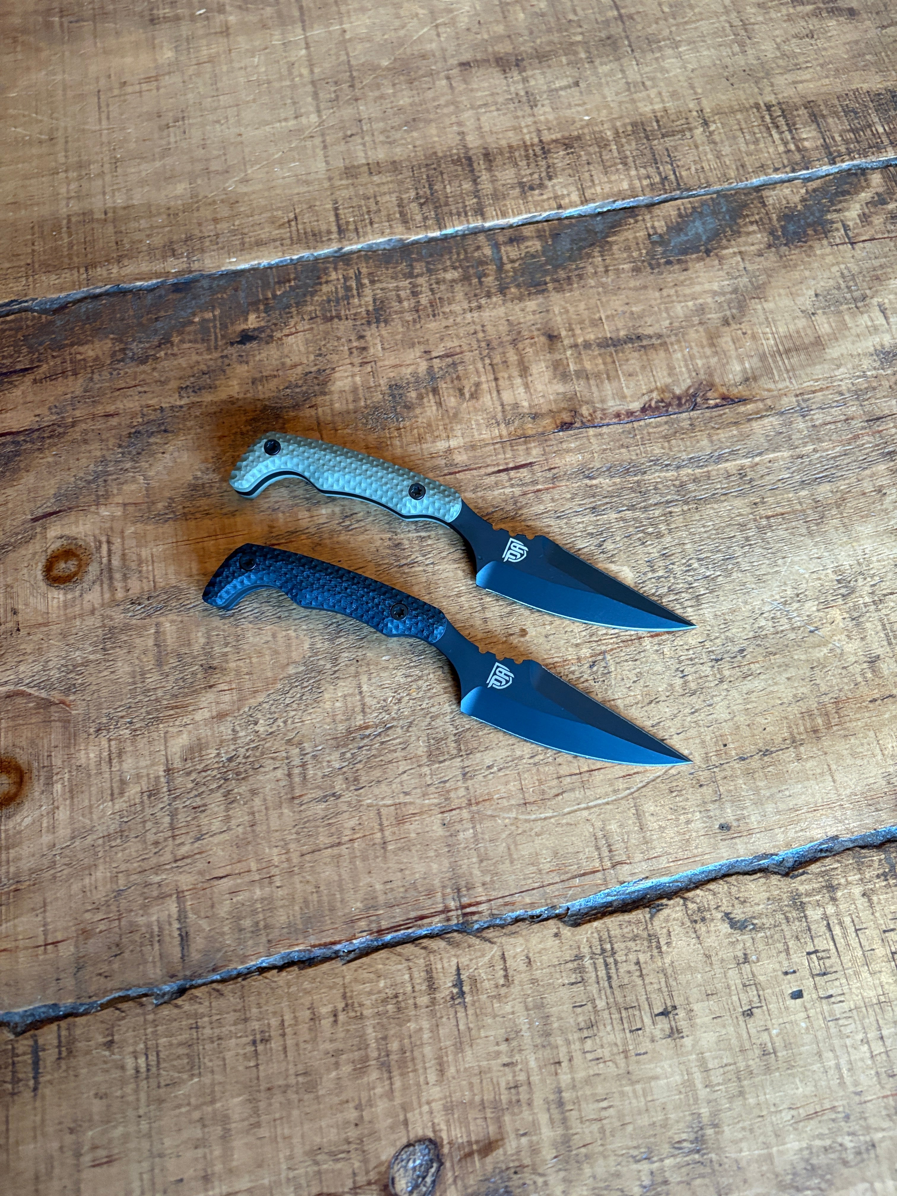 Limited edition DA fixed blade package - Black handle